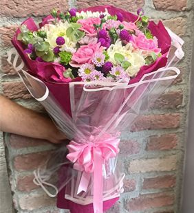 karasu çiçekçilik buket çikolata nişan