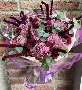 pembe papatya buketi karasu çiçekçilik