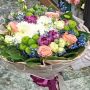 karasu çiçekçilik renkli buket sipariş